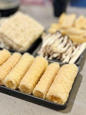 Dried Bean Curd Sheet, Tofu Bean Curd, 3-Second Bean Curd Roll