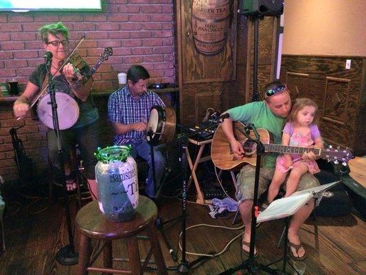 Playing at McKay's Tavern in Daytona Beach with Banished Misfortune Traditional Irish Music