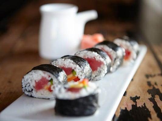 House made sushi rolls every Wednesday starting at 5pm!