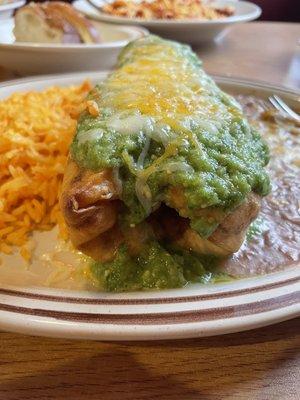 Chimichanga - this was their special can't remember name but sooo delish