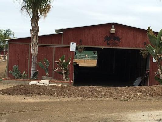 Dark dank barn