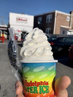 Water Ice Gelati (Lemon & Vanilla Ice Cream)