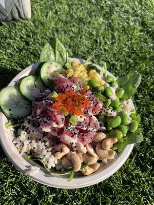 Tuna Poké bowl