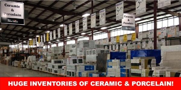 Ceramic, Porcelain, Granite, Marble, Travertine, Mosaics and more!