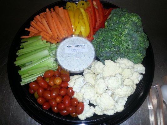 Veggie Tray from our deli.