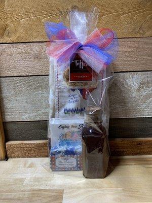 Texas Themed Gift Basket