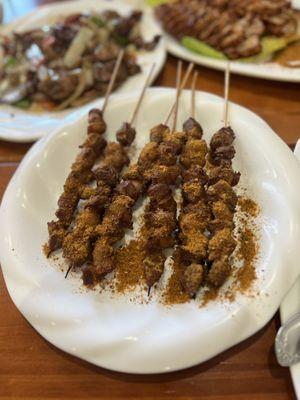 BBQ Lamb Skewer (3) $7.88