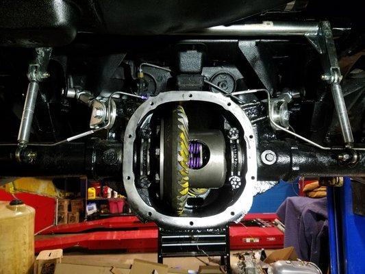 New  4.11 differential  install