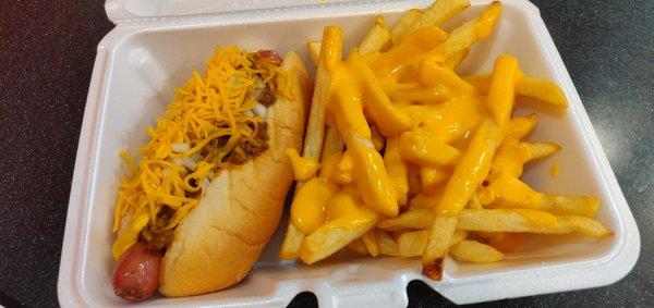 Original with Cheese Combo W. Cheese Fries