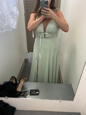 I needed my bridesmaid dress to be altered for me asap.