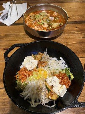 Bibimbap & Jjam Bbong