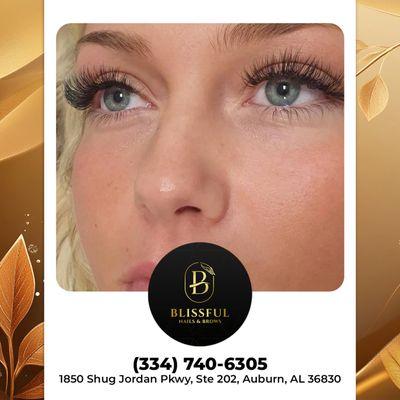 Transform your look with our stunning eyelash extension services!