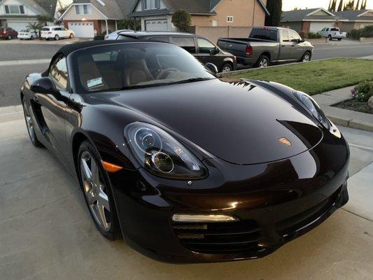 my boxster.