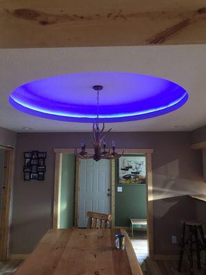 Nice center piece added to a plan ceiling.