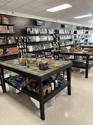 Warhammer 40,000 play tables.