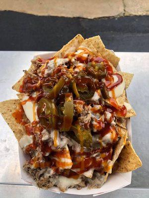 Loaded BBQ Nachos