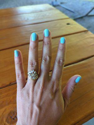 Perfect gel manicure!