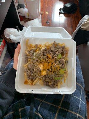 Carne asada fries