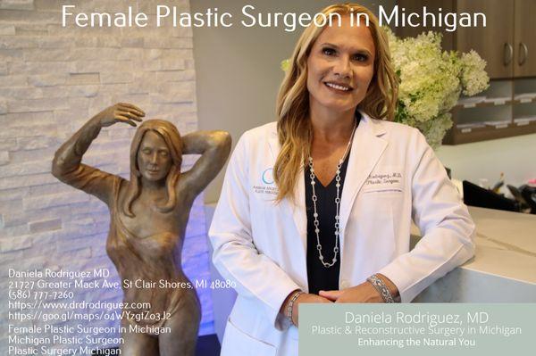 Board certified Female Plastic Surgeon