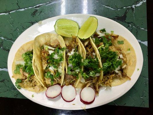 tacos de carnitas pork tacos