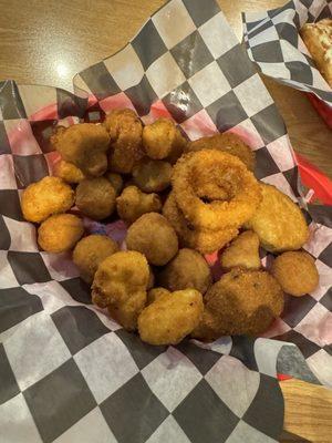 Fried vegetable combo