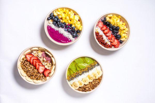 4 Acai Bowls