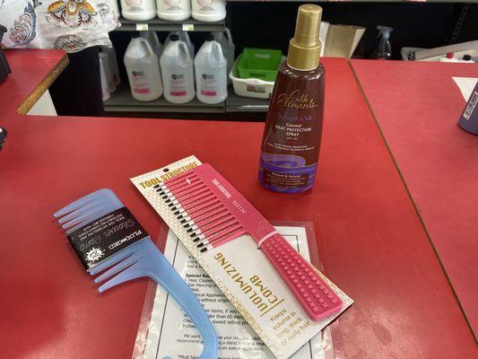 $2.99 combs Monday, 2 Sept. 2024 -- at Sally Beauty Supply