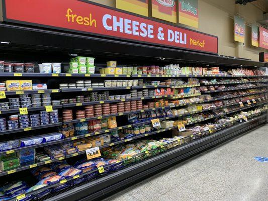 Large Cheese & Deli Section