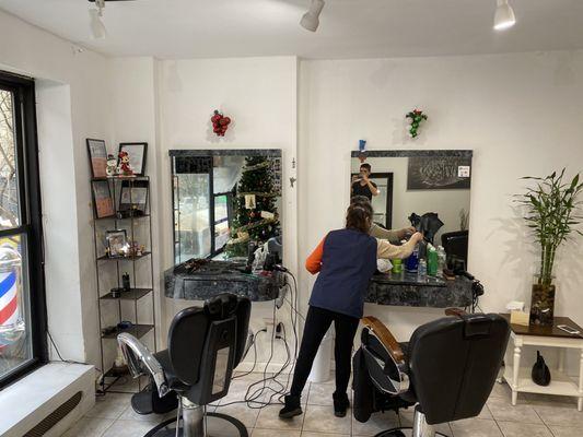 Hairdresser studio