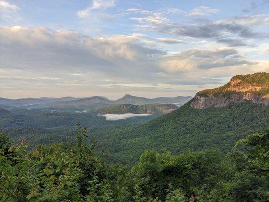 Big View Scenic Outlook, US Highway 64, Highlands