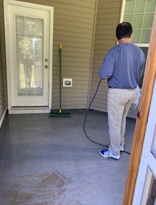 Power washing services