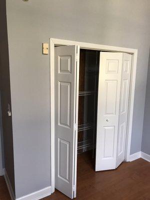 Interior painting trim, walls and doors