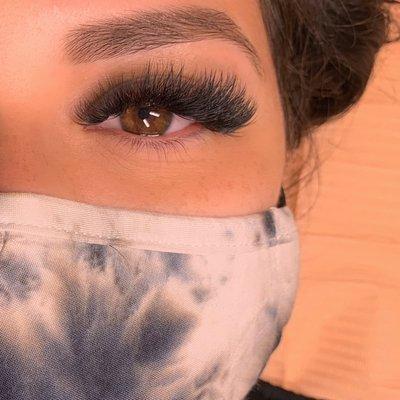 Volume lashes are soooo dreamy