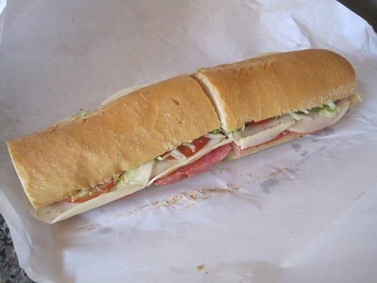 Italian Sub with Hot Giardiniera