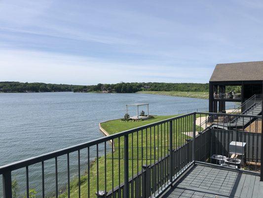 View from tasting room patio