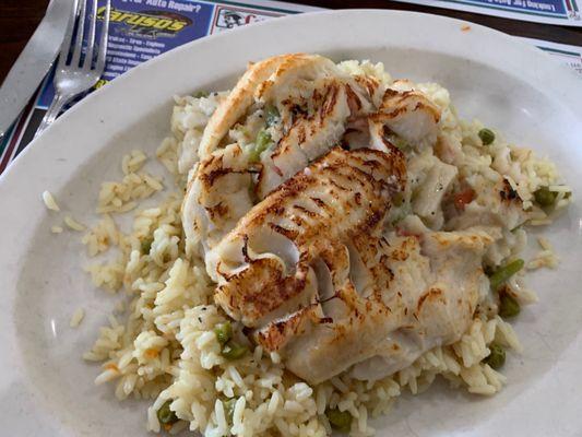 Seafood Stuffed Haddock