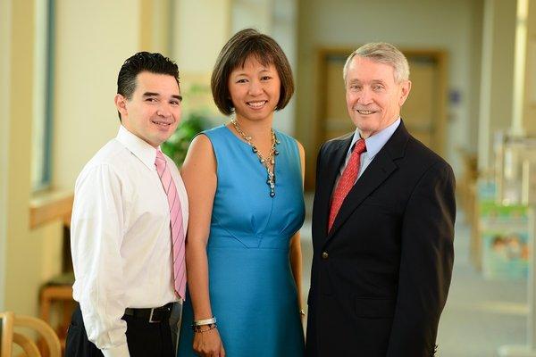 Dr Donovan Rosas, Dr Roxanne Sylora, Dr Richard Gregory