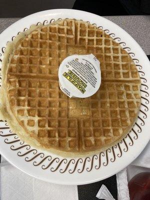 Hot fresh waffle anyone ‍