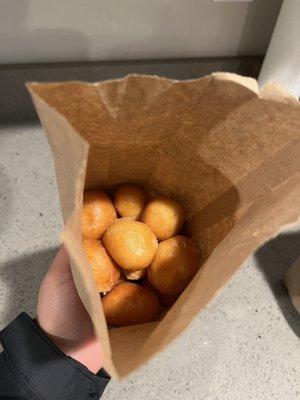 1 dozen donut holes