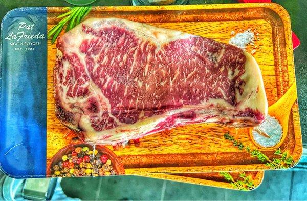 Bone-in Dry Aged Strip Steak