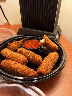 Small Texas-Sized Cheese Sticks