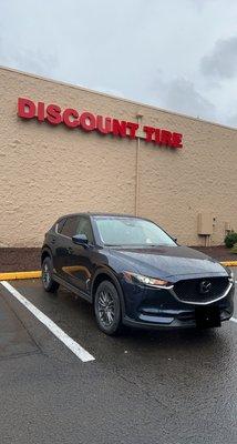 2019 Mazda CX-5 with new Michelin Defender Tires