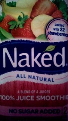 Can i get you Naked? Available here for late night smoothie cravings