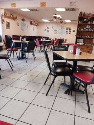 Empty dining room