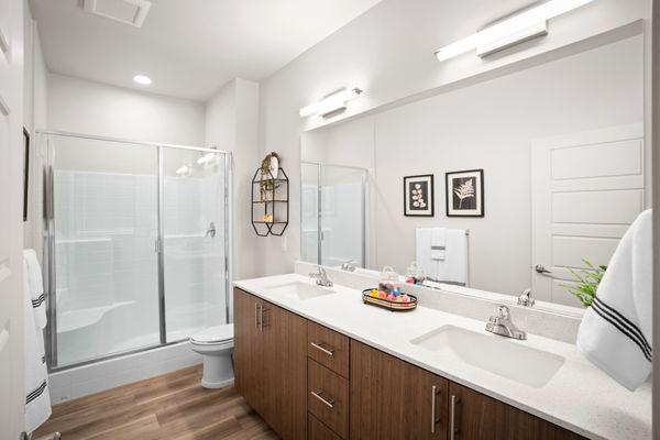 Bathroom with Walk-In Shower