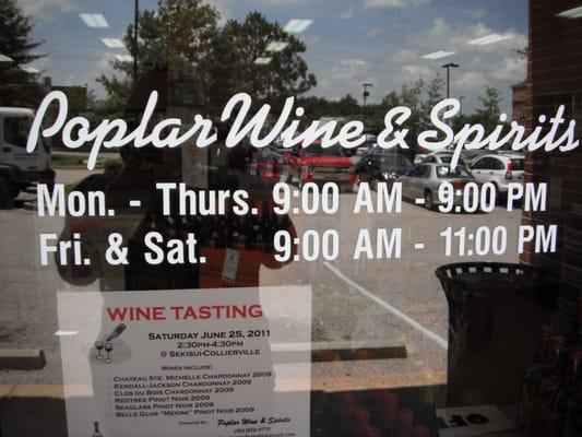 Poplar Wines And Spirits