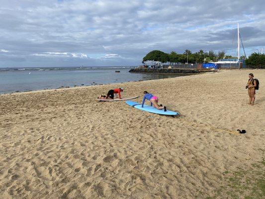 Surf lesson