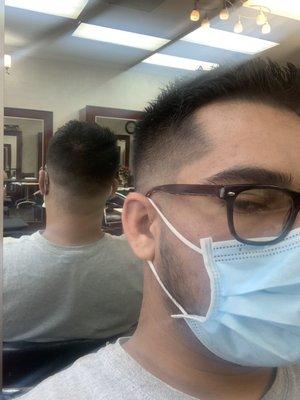 Mid fade , clean as fuck