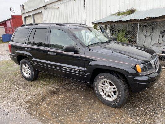 Jeep Grand Cherokee with a facelift