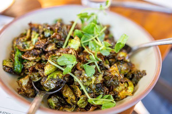 Roasted Brussels Sprouts ($14)